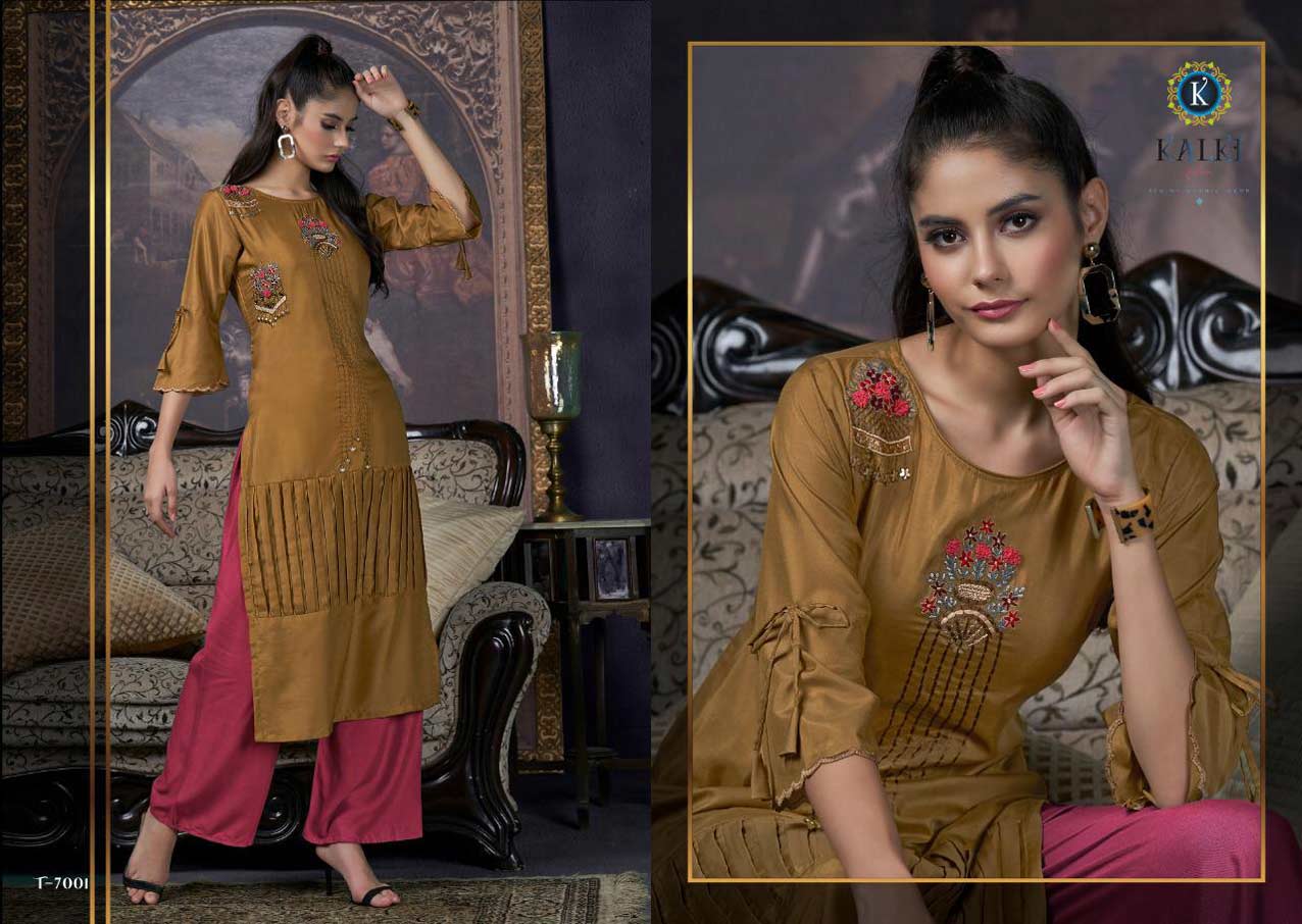 Kasoti Catalogue Kalki Fashion Muslin Kurti Sets Kasoti Catalogue Kalki Fashion Muslin Kurti Sets